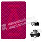 Tisonnier invisible rouge de Yaoji/cartes de jeu de fraude pour le tricheur de jeu
