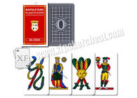 Cartes de jeu magiques italiennes de no. 82 de Trévise de nègre de dal Napoletane Plastificate