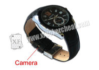 Scanner de tisonnier d'appareil-photo de montre de cuir d'encre invisible pour balayer des cartes de jeu d'inscription
