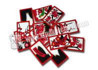 Cartes de jeu en plastique de la Corée Huatu jouant des appui verticaux pour le jeu de tauromachie de Gostop