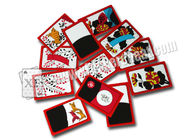 Cartes de jeu en plastique de la Corée Huatu jouant des appui verticaux pour le jeu de tauromachie de Gostop