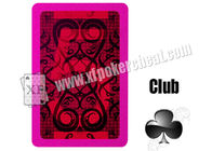Cartes marquées de tisonnier de club de Copag de tours de magie trichant dans le jeu de poker