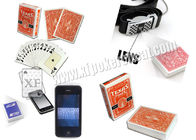 Cartes de jeu invisibles de papier de nègre de l'Italie dal pour des scanners de tisonnier
