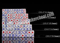 Plastique de jeu Mercury de dispositifs de fraude de matrices magiques liquides colorées de casino