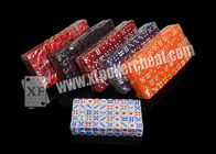 matrices magiques de casino en plastique transparent de 14mm réglées avec la médecine à l'intérieur