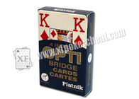 Piatnik 4 cartes marquées invisibles en plastique de tisonnier de cartes de jeu de l'index OPTI pour le jeu