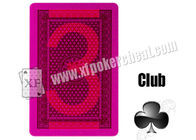 Cartes de jeu invisibles de lion de papier CORRECT de marque, jouant aux cartes marquées pour des jeux de poker