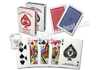 Cartes de jeu invisibles de fraude de code barres de HÉRON pour le jeu de poker d'Analayzer le Texas Holdem de tisonnier