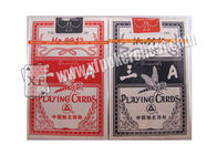 3A NO.9912 empaquettent les cartes marquées de tisonnier avec des codes barres invisibles latéraux, carte de fraude de tisonnier