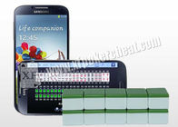 Dispositifs de fraude de tisonnier de Samsung S6 avec construit in camera pour balayer des dominos marqués de Majhong