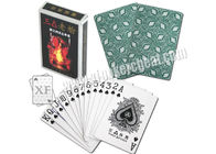 cartes de jeu de fraude de papier invisible de 9 * de 6cm pour des jeux de casino/jeux privés