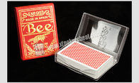 Cartes de jeu de fraude invisibles marquées de papier américaines d'espion de cartes de jeu de l'abeille NO.92