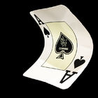 Cartes de jeu invisibles rouges et bleues/cartes de plastique Rois Casino de Copag