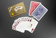 Cartes de jeu en plastique de Modiano, cartes de jeu marquées pour 2 joueurs ou plus