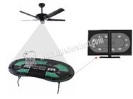Caméra de fan de plafond de trou de Pin avec le système de contrôle de jeu de poker pour le Texas Holdem