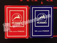 Cartes de jeu invisibles de jeu de Modiano Adjara pour les verres de contact UV de fraude de tisonnier