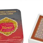 Cartes de jeu invisibles en plastique de Fournier S210 pour la fraude de tisonnier
