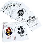 Cartes de jeu en plastique marquées de jeu de code barres d'appui verticaux de dispositif de fraude de tisonnier pour le tisonnier du Texas