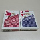Cartes de jeu invisibles de papier de lion d'or du casino 669 pour la caméra et les lentilles de filtre