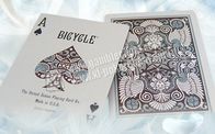 Cartes de jeu invisibles de Pluma de papier original de bicyclette pour la caméra de filtre