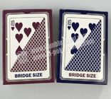 Cartes de jeu de taille du pont No.999 avec des inscriptions de codes barres d'encre invisible pour la fraude de tisonnier