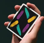 Barre invisible de cartes de jeu d'encre UV de tisonnier de brosse - codes et inscriptions de caméra de filtre