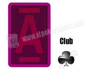 Américain A plus les cartes de jeu invisibles pour les verres de contact UV/casino privé