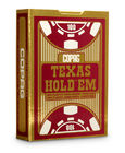 Copag le Texas les jugent les cartes de jeu rouges/de noir appui verticaux avec l'index d'éléphant de taille de tisonnier