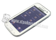 Analyseur marqué par dispositif blanc de cartes de jeu de fraude de tisonnier de téléphone portable de Samsung S4