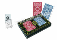 Taille marquée de pont de cartes de jeu de tisonnier de plastique de flèche de Kem pour le facteur prédictif de tisonnier
