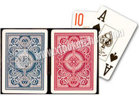 Cartes de jeu en plastique de flèche imperméable de Kem pour les cartes de fraude de tisonnier de facteur prédictif de tisonnier