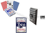 La taille large d'abeille qui respecte l'environnement a marqué des cartes de tisonnier/cartes de jeu enormes d'index