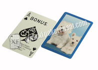 Cartes marquées de tisonnier de bonification de chien de papier magique de modèle pour l'analyseur de tisonnier