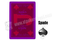Cartes de jeu invisibles de papier d'ASTORIA de tisonnier magique avec le tricheur de jeu d'encre invisible