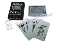 Taille normale en plastique de jeu royale de taille de pont de cartes de jeu d'appui verticaux de Taïwan