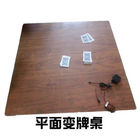 Tableau carré en bois de fraude de tisonnier de dispositifs de casino pour le tour de jeu