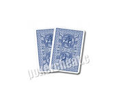 Cartes de jeu de jeu de catégorie de casino d'appui verticaux de trophée d'or en plastique de Modiano