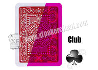 Le plastique 4-Side de Modiano le Texas Holdem a marqué des cartes de jeu pour les verres de contact UV