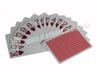 Cartes de jeu enormes de papier de jeu d'index des appui verticaux MODIANO de coutume ISO9001