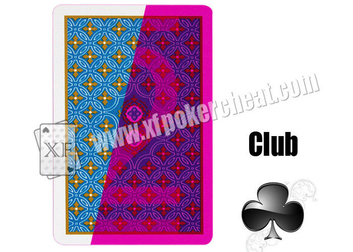 Cartes de jeu invisibles en plastique/cartes de fraude de tisonnier pour des jeux de poker/spectacle de magie