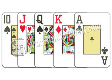 Le tisonnier marqué de club de Copag de taille de pont carde les cartes de jeu de fraude de casino