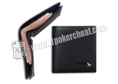 Analyseur court noir de tisonnier de caméra de portefeuille pour le scanner marqué de carte de jeu
