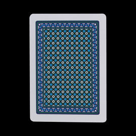 Cartes de jeu en plastique bleues de PVC jouant des appui verticaux pour le spectacle de magie