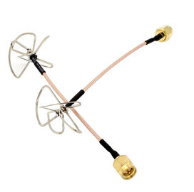 antenne FPV Antenne Exteral Antena de la transmission RHCP de poids du commerce de trèfle de la feuille 5.8G avec le connecteur de SMA