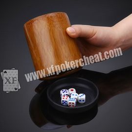 ISO9001 Coupe à dés en perspective / accessoires de jeu Casino à dés magiques avec batterie de 4h
