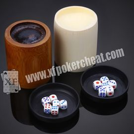 ISO9001 Coupe à dés en perspective / accessoires de jeu Casino à dés magiques avec batterie de 4h