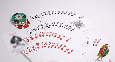 Cartes de jeu invisibles en plastique de PVC T-X053 de noble non dans la fraude de tisonnier