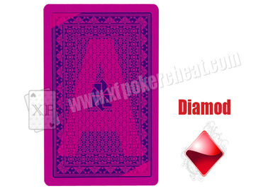 Cartes de jeu marquées par plastique royal d'index de la taille 2 de pont de Taïwan pour des verres de contact