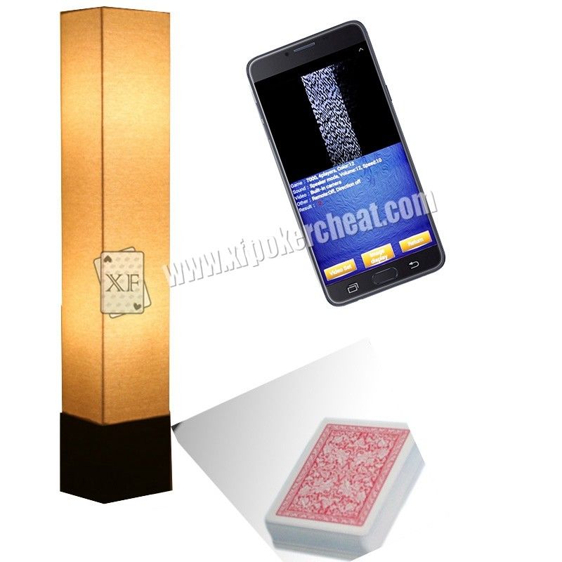 Caméra infrarouge de lampadaire pour l'analyseur marqué du PK S708 de cartes de jeu de code barres de côté