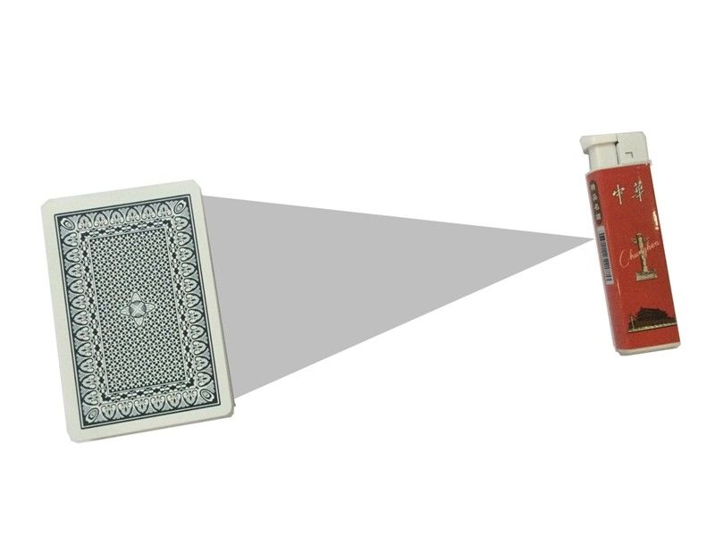 Caméra en plastique d'allumeur de balayage automatique pour balayer les cartes de jeu marquées invisibles